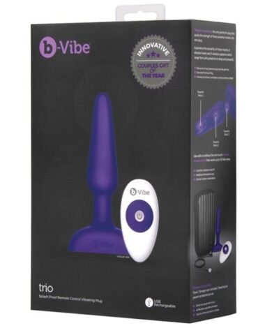 Anal Butt Plugs Rechargeable Remote Sex Toys Silicone Vibrating