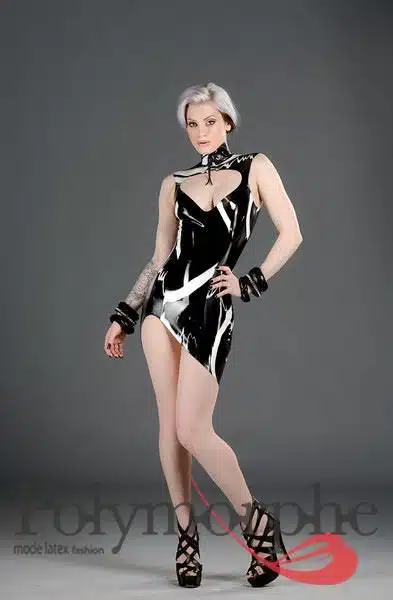 Amazon Style Latex Dress - Image 5