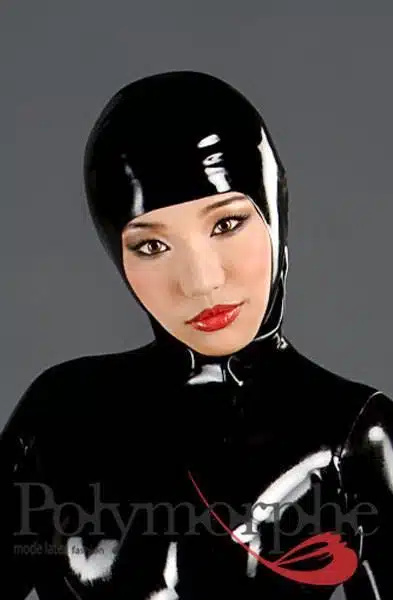 Open Face Latex Hood