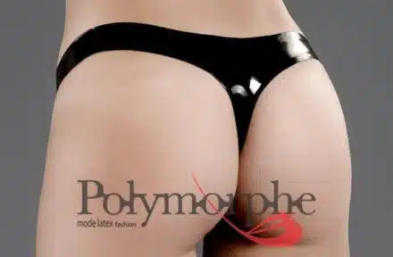 Women's Latex G-String - Thong - Image 2