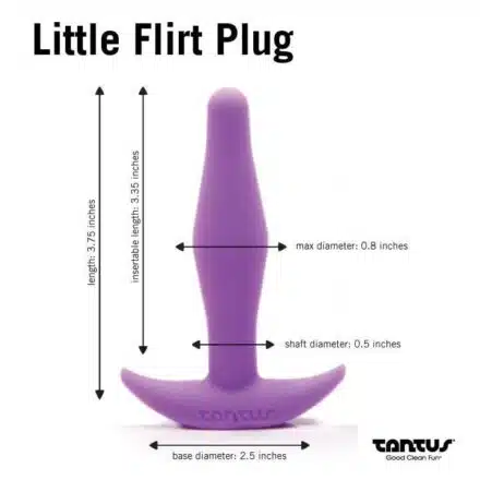 Little Flirt Silicone Butt Plug - Image 2