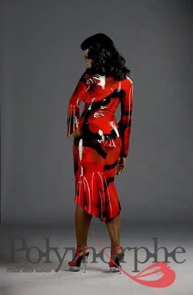 Marbelised Latex Countess Top - Image 2
