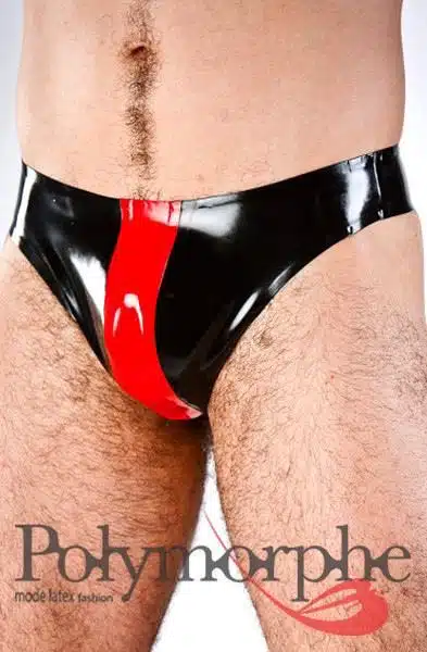 Men's Latex Thong - Image 2