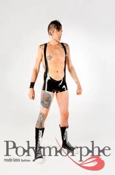 Latex Wrestling Singlet