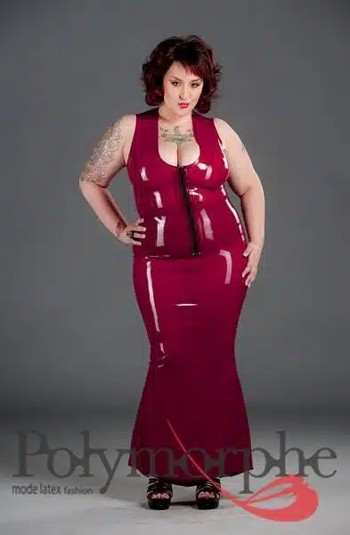 Long latex Tank Top - Image 2
