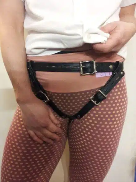 Leather Butt plug Harness - Image 4