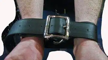Leather Bondage and Hobble Belt - Image 3