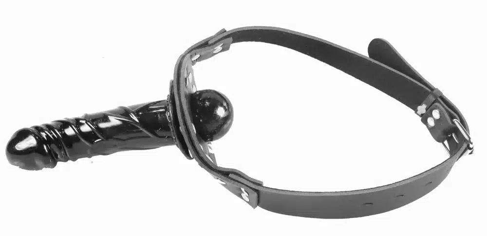 Deluxe Ball Gag with Dildo - Image 2