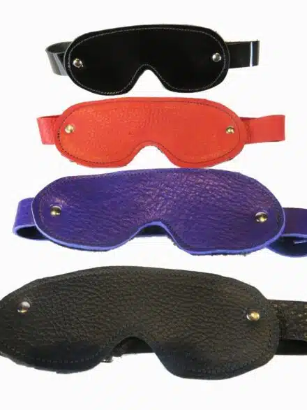 Deluxe Blindfold with Locking Buckle