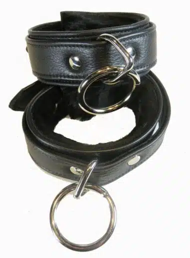 Fur Lined Ankle Cuffs