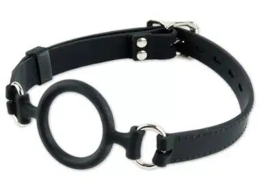 Silicone O Ring Gag with Silicone Straps