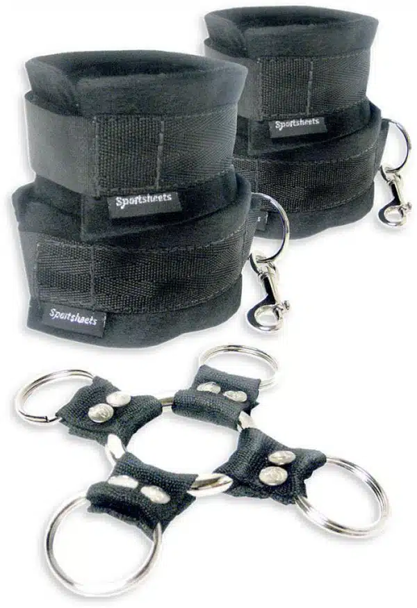 5-Piece Hog Tie and Cuff Set - Image 4