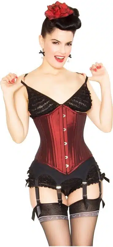 Underbust Tight Lacing  Steel Boned Corset - Image 2