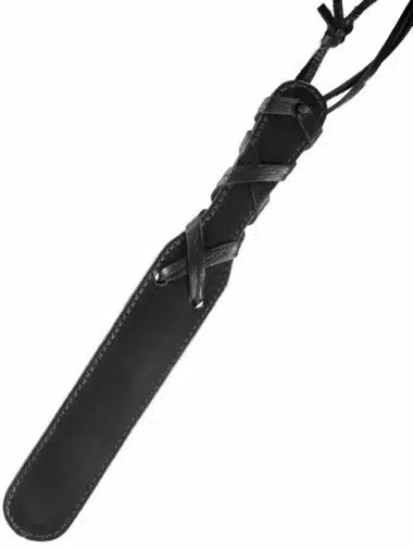 Leather Slapper with Braided Handle