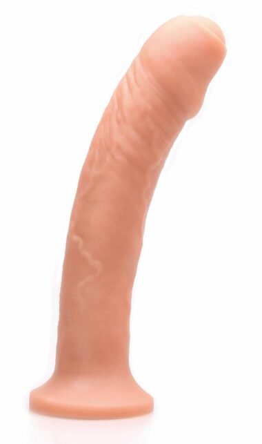 Uncut #1 Silicone Dildo - Cocoa
