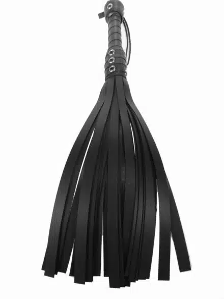 Midsize Rubber Flogger with Standard Handle