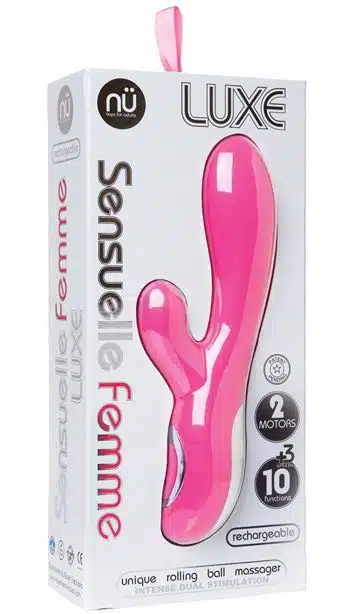 Sensuelle Femme Luxe 10 Speed Silicone Fun Rabbit Massager - Image 2