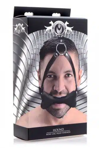 Dog Bone Gag Head Harness - Image 3