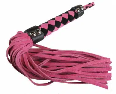 Suede Flogger - Pink Suede
