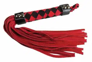 Suede Flogger - Red Suede