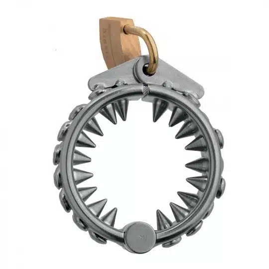 Impaler Locking CBT Ring with Spikes - Image 3