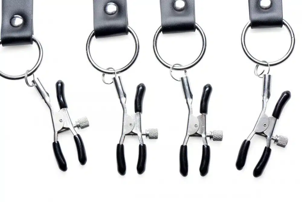 Labia Spreader Straps with Clamps - Image 5