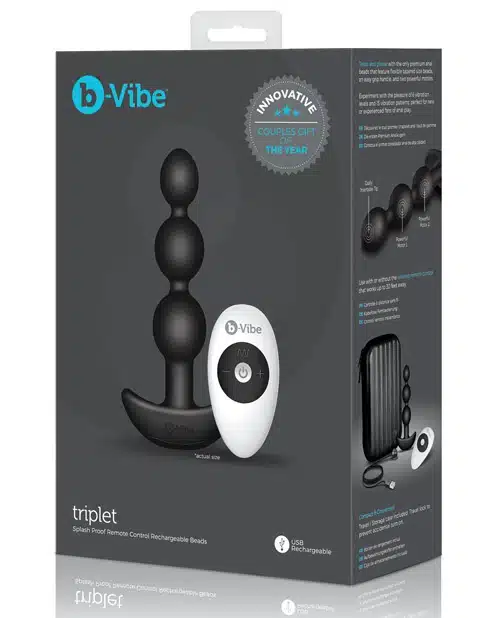 B Vibe Triplet Anal Beads - Image 6