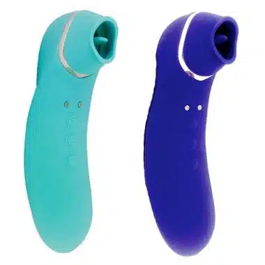 Trinitii 26-Function Rechargeable Flickering Tongue Vibrator with Suction