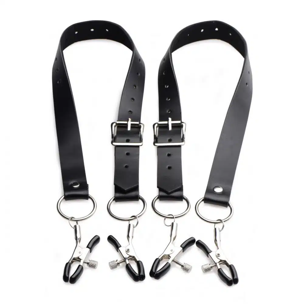 Labia Spreader Straps with Clamps - Image 2