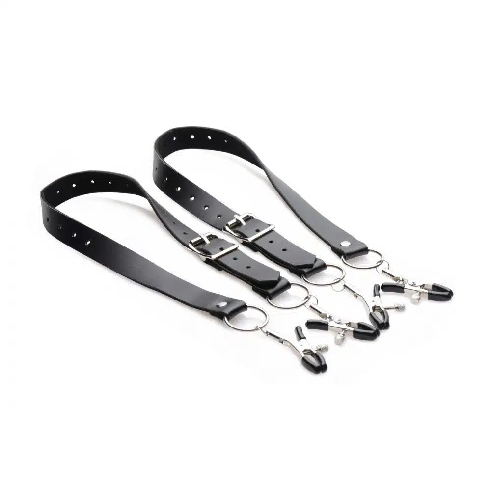 Labia Spreader Straps with Clamps - Image 3