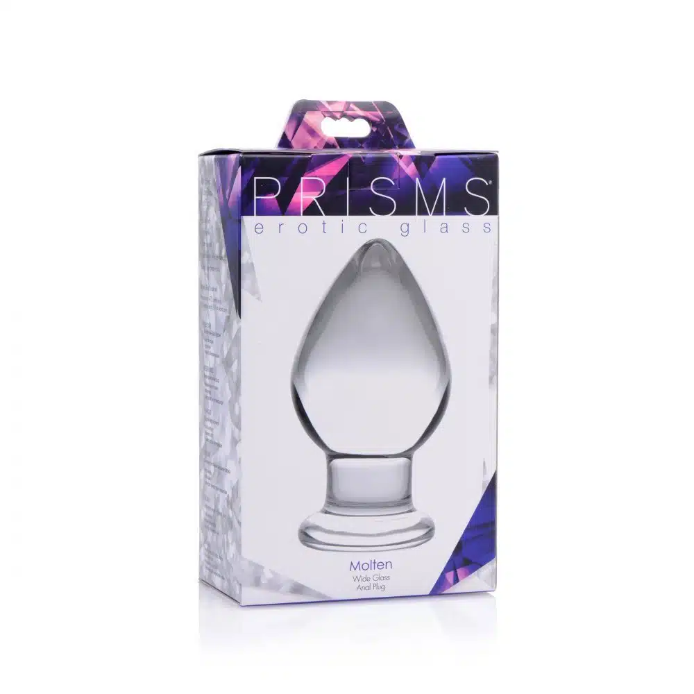 Molten Wide Glass Butt Plug - Image 3