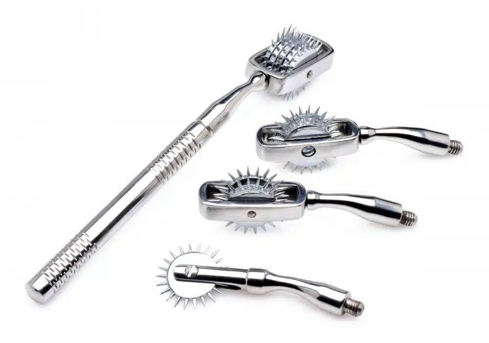 Deluxe Wartenberg Wheel Set with Travel Case - Image 2