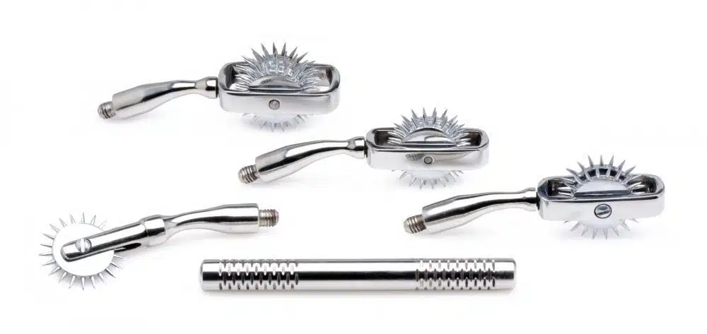 Deluxe Wartenberg Wheel Set with Travel Case - Image 3