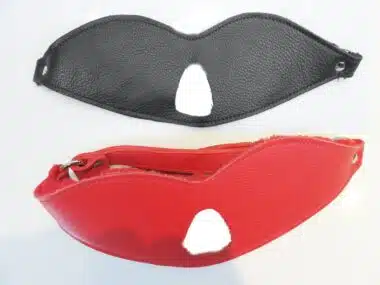 Leather Trainer Blindfold