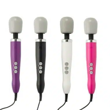 DOXY Plug-In Vibrating Wand Body Massager