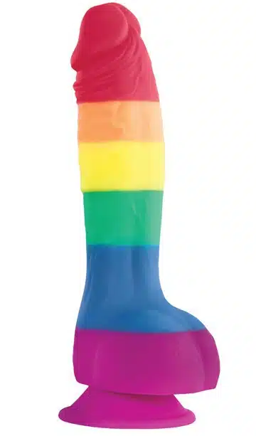 Colours Pride Edition 6 inch  Rainbow Dildo