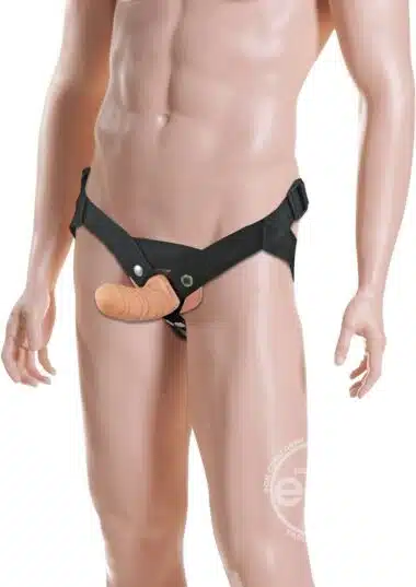Everlaster Stud Hollow Dildo With Strap On Harness