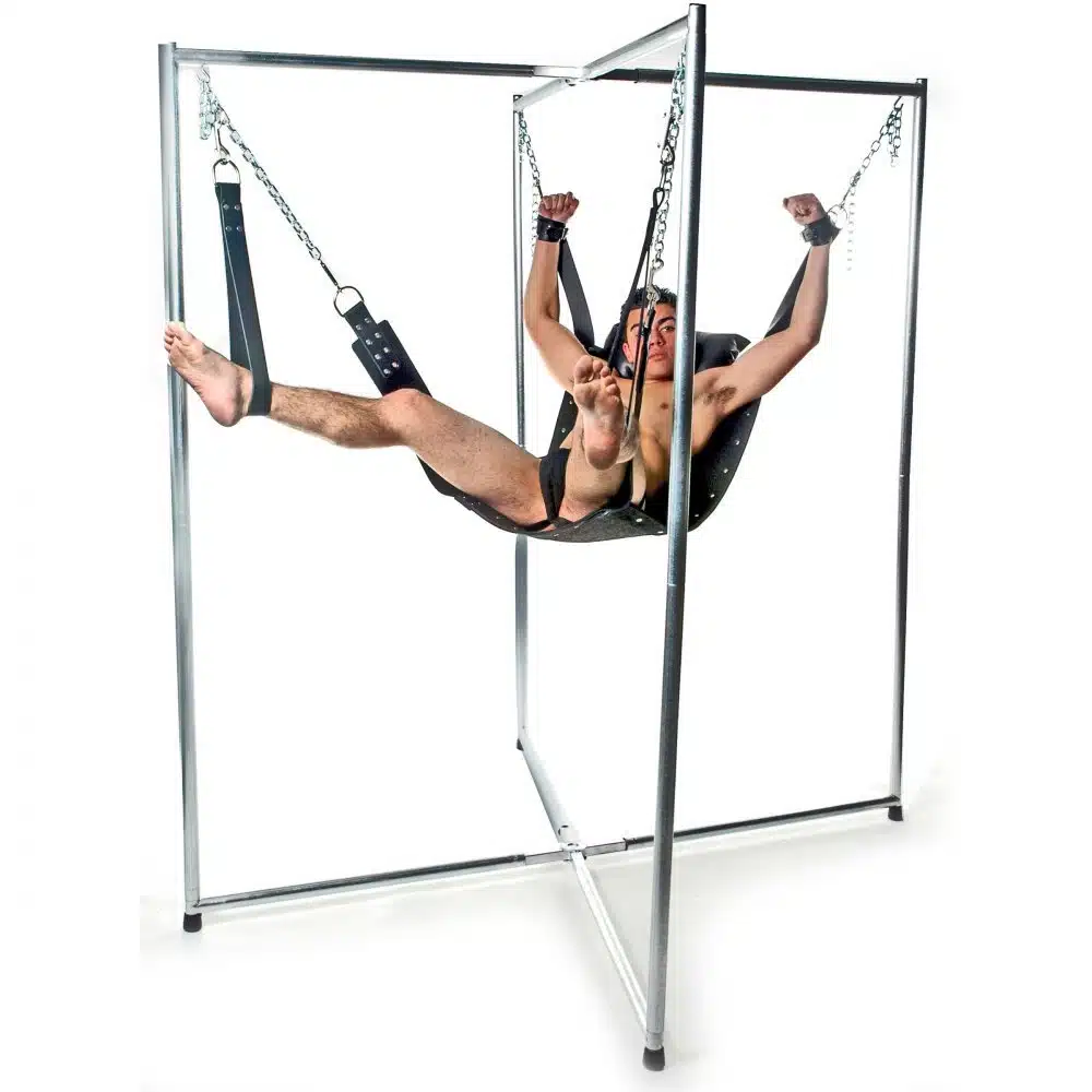 Premium Leather Sex Sling - Image 4