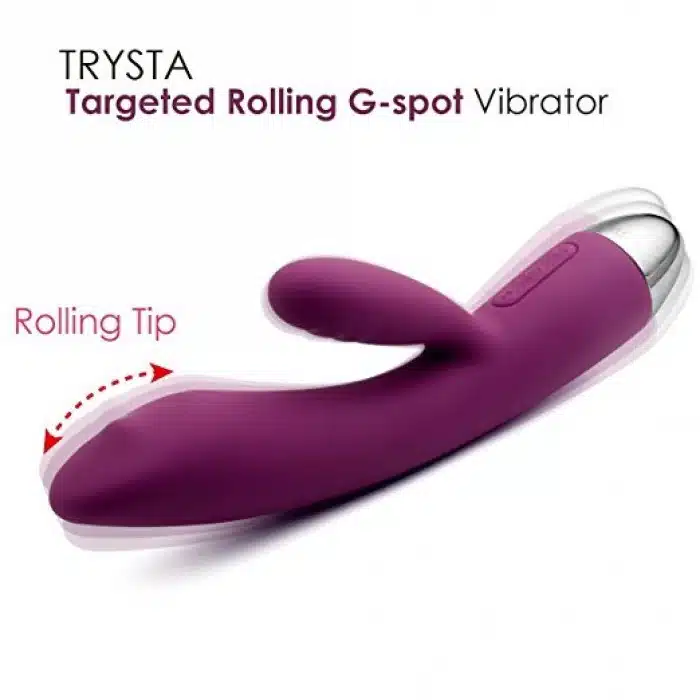 SVAKOM Trysta Dual Motor Rolling-Bead G-spot & Clitoris Vibrator - Image 3