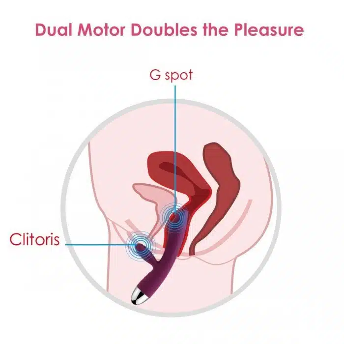 SVAKOM Trysta Dual Motor Rolling-Bead G-spot & Clitoris Vibrator - Image 5