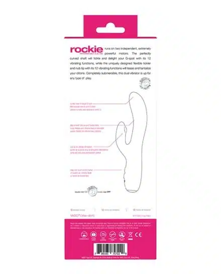 Vedo Rockie Rechargeable Rabbit Dual Motors - Image 3