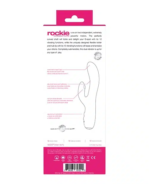 Vedo Rockie Rechargeable Rabbit Dual Motors - Image 3