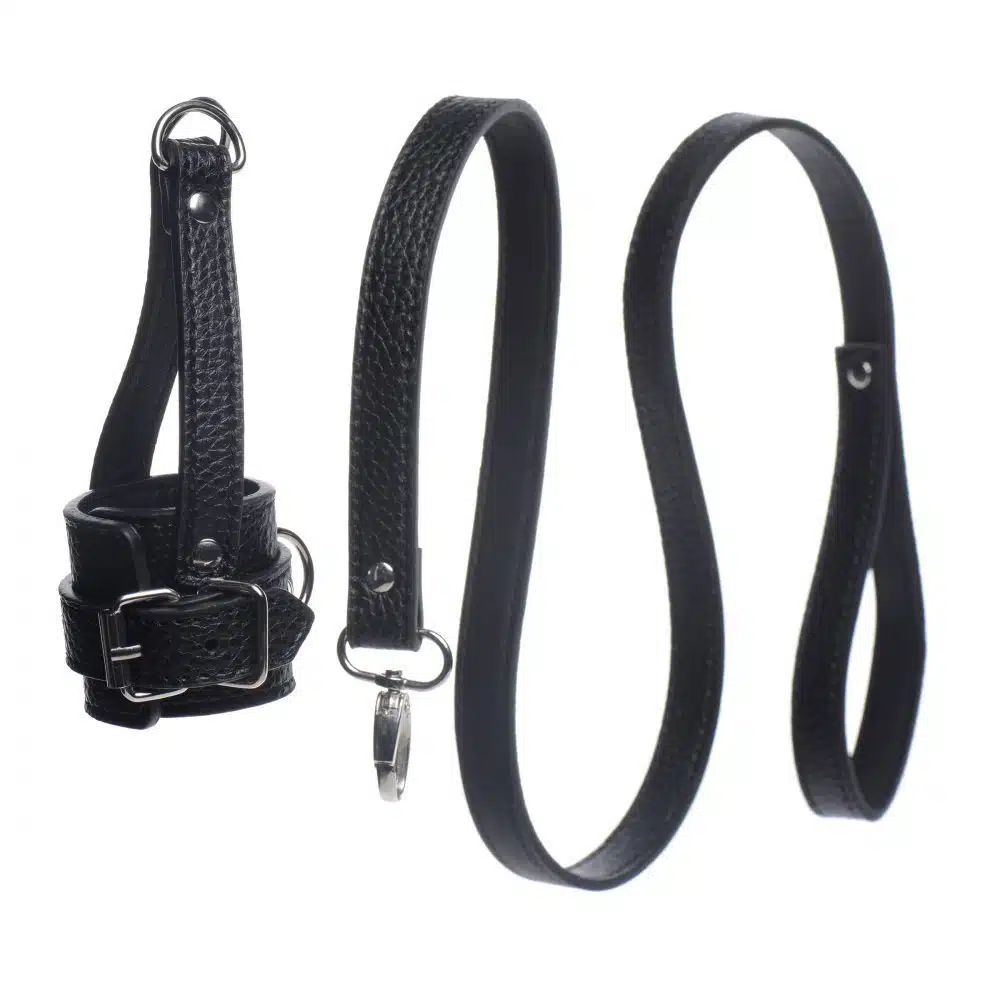 Vegan Ball Stretcher With Leash - Image 3