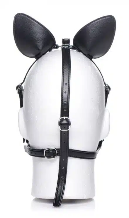 Dark Horse Pony Head Harness with Silicone Bit Gag - Image 4