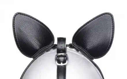 Dark Horse Pony Head Harness with Silicone Bit Gag - Image 5