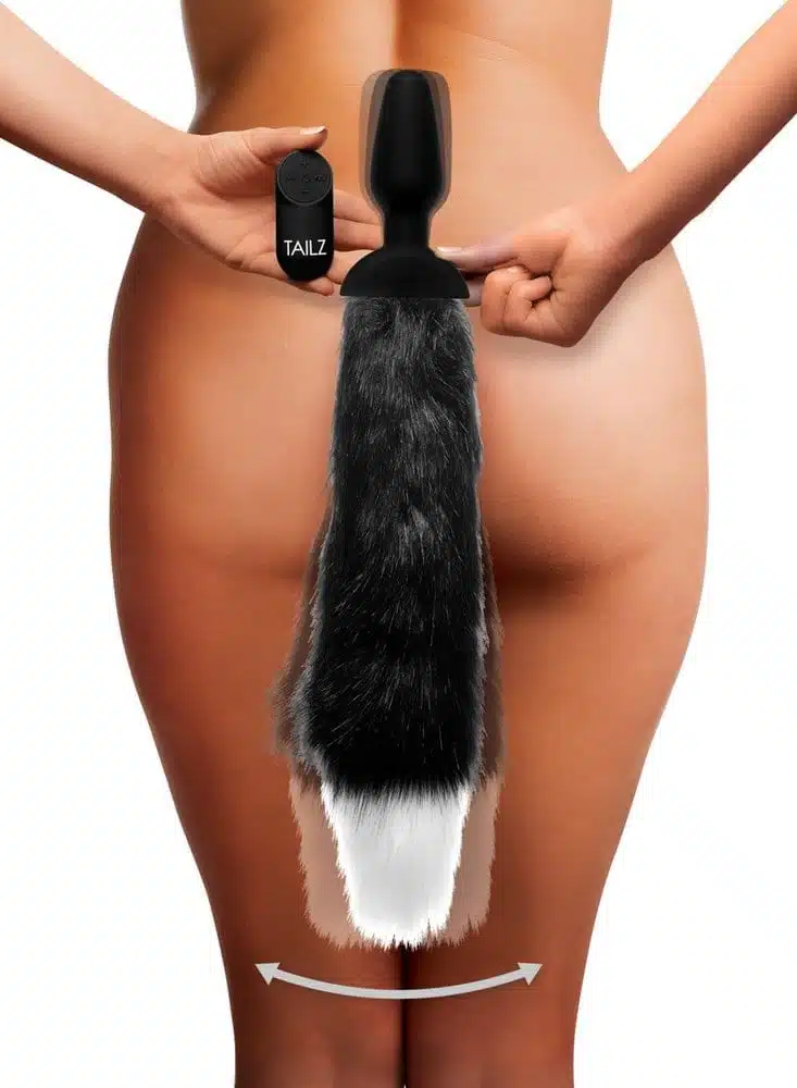 Remote Control Wagging Fox Tail Butt Plug - Image 3
