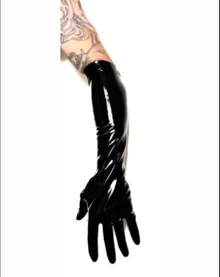 Latex Elbow Gloves by Polymorphe