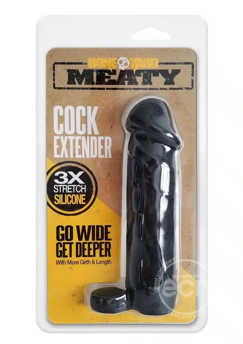 Boneyard Meaty 3X Stretch Silicone Penis Extender - Image 5
