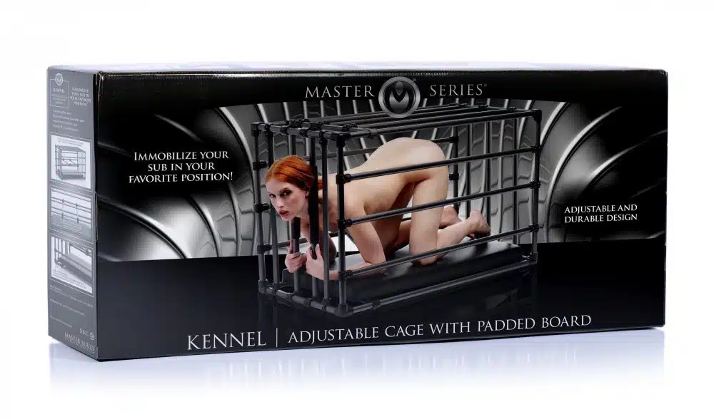 Kennel Adjustable Puppy Cage with Padded Board - Image 7
