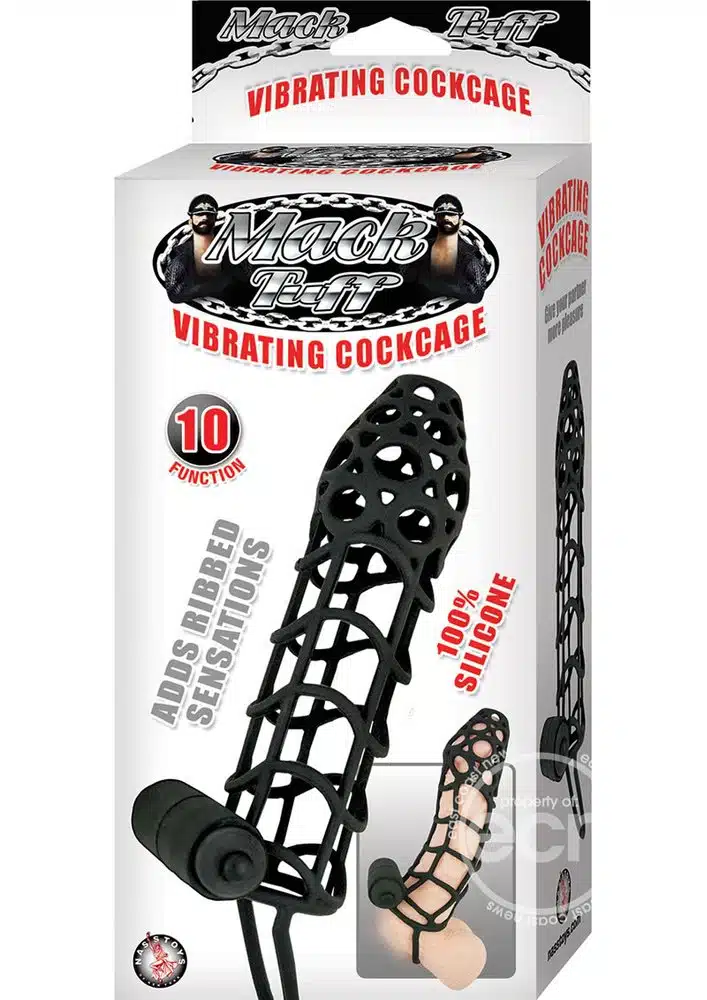 Mack Tuff Vibrating Silicone Cockcage - Image 2